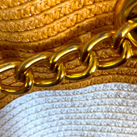 Straw metallic Handbag - Picture 8 of 13